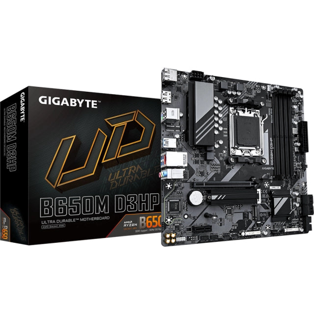 Gigabyte B650M D3HP Placa de baza GIGABYTE B650 D3HP AM5 DDR5, 4719331857851