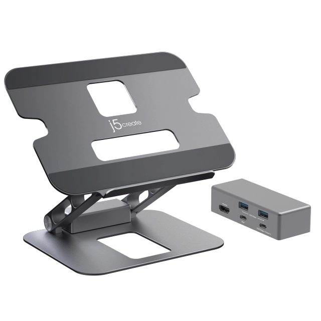 j5create JTS327-N MULTI-ANGLE 4K DOCKING STAND/, 4712795086430