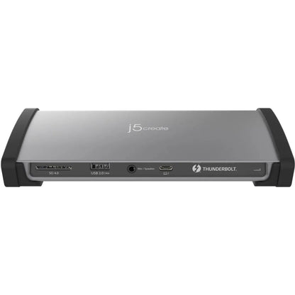j5create JTD562-FN j5create 8K THUNDERBOLT 4 DOCKING/STATION - UK BLACK/SPACE GREY 4712795086928