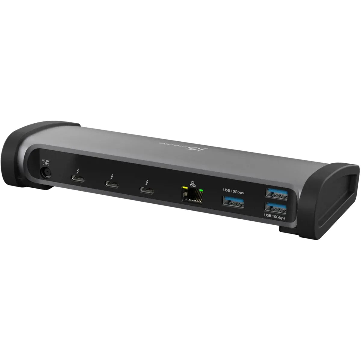 j5create JTD562-FN j5create 8K THUNDERBOLT 4 DOCKING/STATION - UK BLACK/SPACE GREY 4712795086928