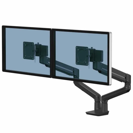 Fellowes 8614401 Fellowes Tallo Dual Monitor Arm Black - brat dublu pentru monitor pana la 40inch si 9Kg