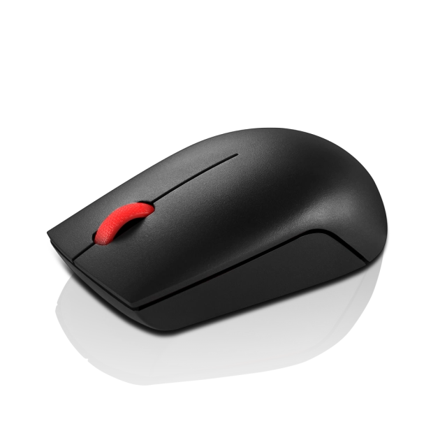 Lenovo 4Y50R20864 Mouse Essential compact, wireless, ambidextru, 3 butoane, negru, 192563496083