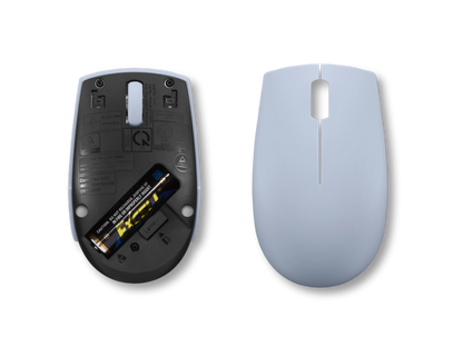 Lenovo GY51L15679 Mouse compact albastru model 300 wireless 3 butoane, 1000dpi, 195892080725