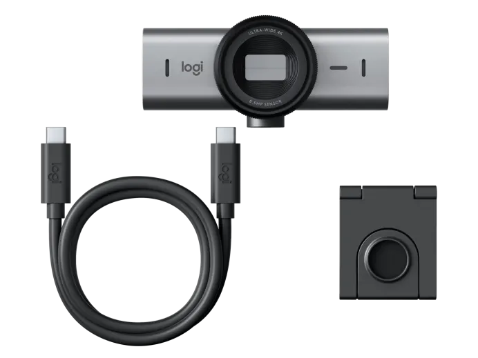 Logitech 960-001530 Camera web MX Brio 705 for Business, 4K (4096 x 2160), USB-C, Graphite, 5099206109346