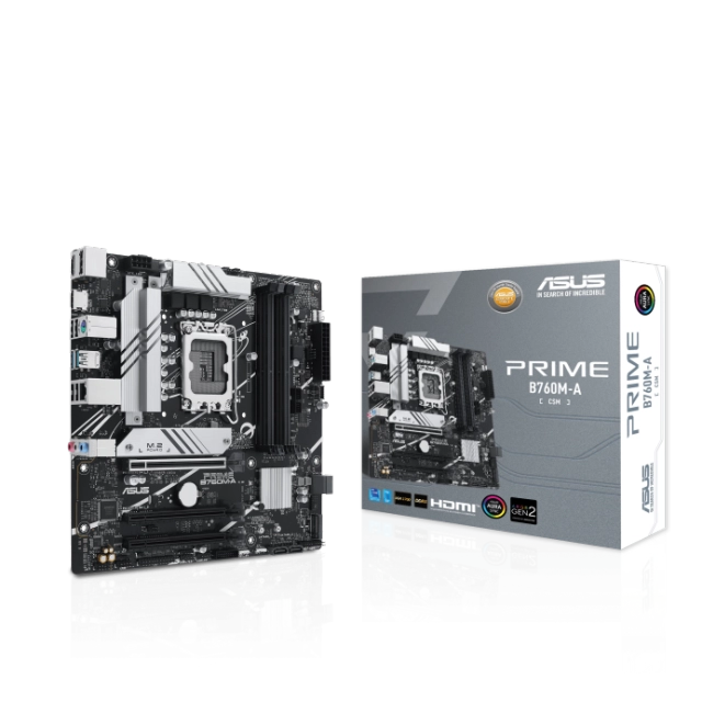 Asus PRIME B760M-A-CSM MB ASUS PRIME B760M-A-CSM D5 LGA 1700, 4711387140710