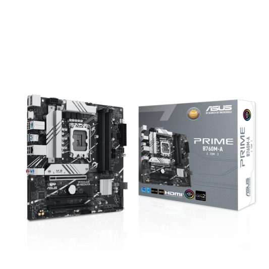 Asus PRIME B760M-A-CSM MB ASUS PRIME B760M-A-CSM D5 LGA 1700, 4711387140710