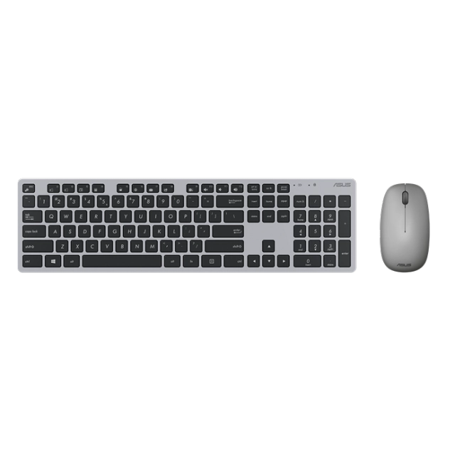Asus 90XB0430-BKM220 W5000 Kit tastatura si mouse wireless 10m 2.4GHz 800/1200/1600dpi White, 4711081636267