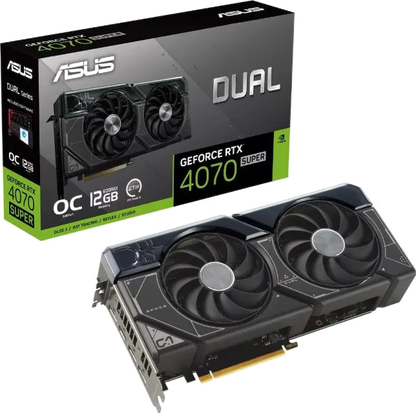 Asus DUAL-RTX4070S-O12G VGA AS DUAL RTX 4070 SUPER 12GB, 4711387438947