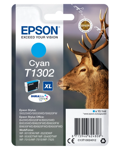 Epson C13T13024012 Cartus ink CYAN original XL pt Epson BX525WD/BX625FW/ 10.1ml, 8715946624808