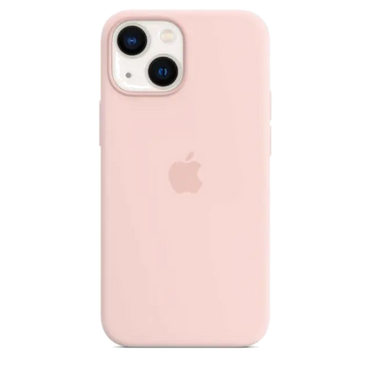 Apple MM203ZM/A iPhone 13 mini Silicone Case with MagSafe Chalk Pink, 194252780626