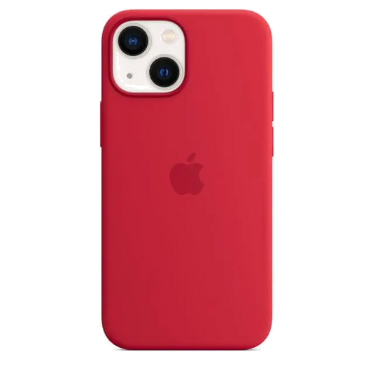 Apple MM233ZM/A iPhone 13 mini Silicone Case with MagSafe (PRODUCT)RED, 194252780718