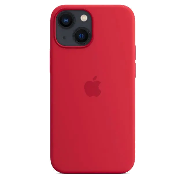 Apple MM233ZM/A iPhone 13 mini Silicone Case with MagSafe (PRODUCT)RED, 194252780718