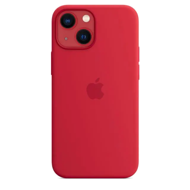 Apple MM233ZM/A iPhone 13 mini Silicone Case with MagSafe (PRODUCT)RED, 194252780718