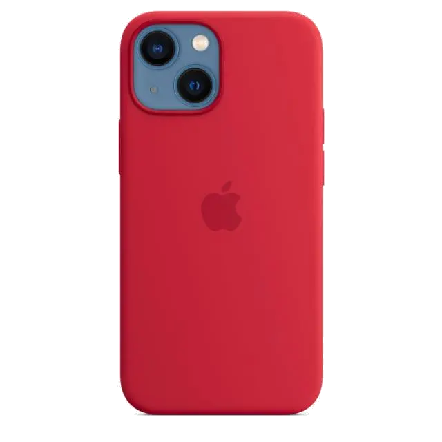 Apple MM233ZM/A iPhone 13 mini Silicone Case with MagSafe (PRODUCT)RED, 194252780718