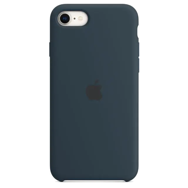 Apple MN6F3ZM/A iPhone SE3 Silicone Case Abyss Blue, 194253035466