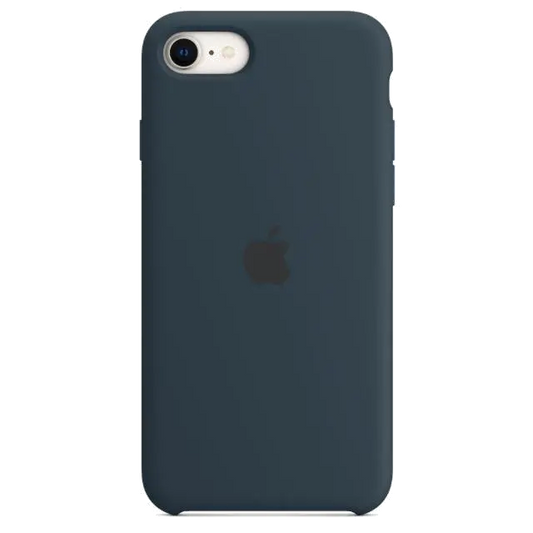 Apple MN6F3ZM/A iPhone SE3 Silicone Case Abyss Blue, 194253035466