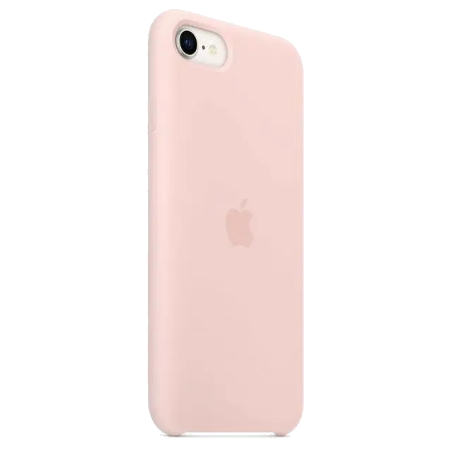 Apple MN6G3ZM/A iPhone SE3 Silicone Case Chalk Pink, 194253035497