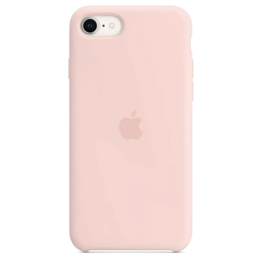 Apple MN6G3ZM/A iPhone SE3 Silicone Case Chalk Pink, 194253035497