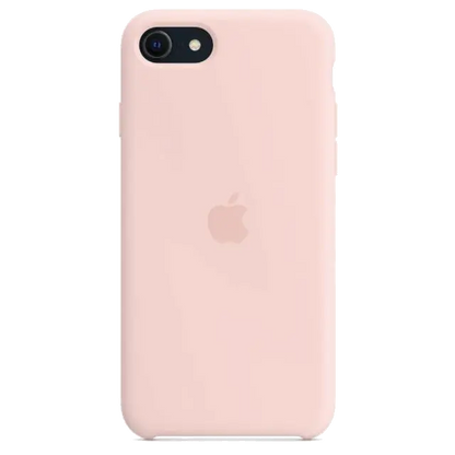 Apple MN6G3ZM/A iPhone SE3 Silicone Case Chalk Pink, 194253035497