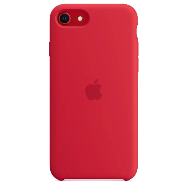 Apple MN6H3ZM/A iPhone SE3 Silicone Case (PRODUCT)RED, 194253035527