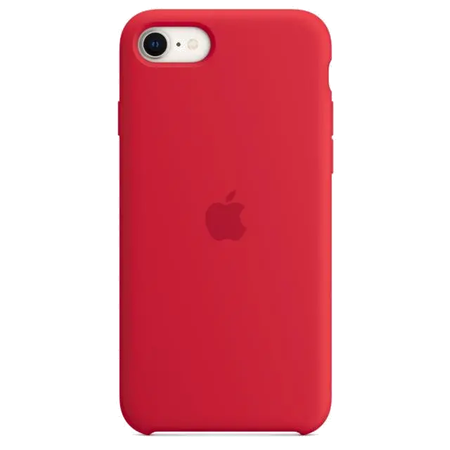 Apple MN6H3ZM/A iPhone SE3 Silicone Case (PRODUCT)RED, 194253035527