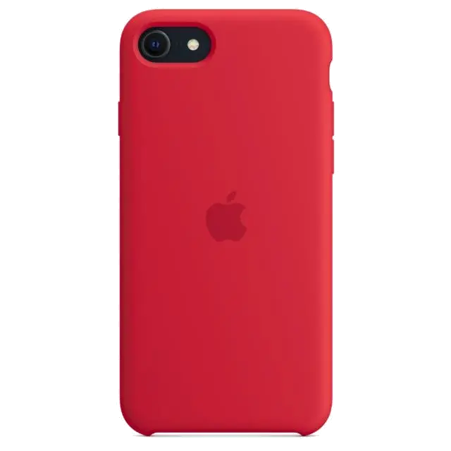 Apple MN6H3ZM/A iPhone SE3 Silicone Case (PRODUCT)RED, 194253035527