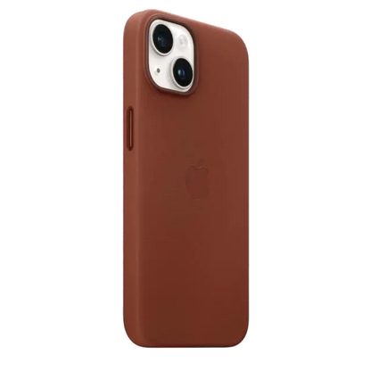 Apple MPP73ZM/A iPhone 14 Leather Case with MagSafe Umber, 194253345336