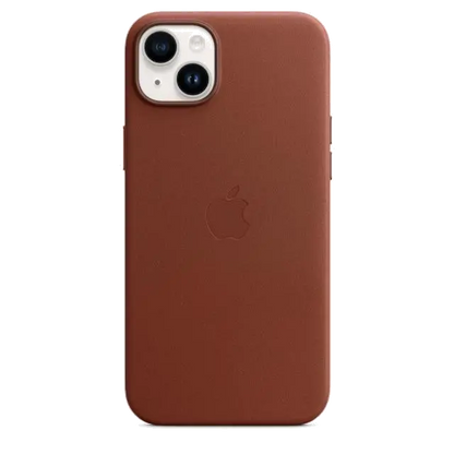 Apple MPPD3ZM/A iPhone 14 Plus Leather Case with MagSafe Umber, 194253345480