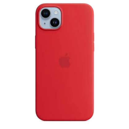 Apple MPT63ZM/A iPhone 14 Plus Silicone Case with MagSafe (PRODUCT)RED, 194253416265