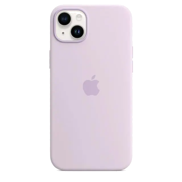 Apple MPT83ZM/A iPhone 14 Plus Silicone Case with MagSafe Lilac (SEASONAL 2022 Fall), 194253416326