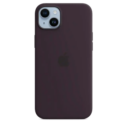 Apple MPT93ZM/A iPhone 14 Plus Silicone Case with MagSafe Elderberry (SEASONAL 2022, 194253416357