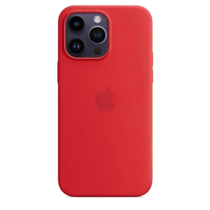 Apple MPTR3ZM/A iPhone 14 Pro Max Silicone Case with MagSafe (PRODUCT)RED, 194253416746