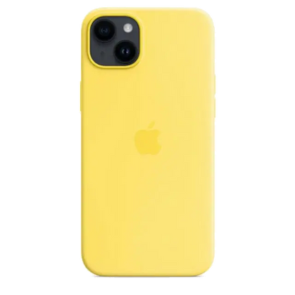 Apple MQUC3ZM/A iPhone 14 Plus Silicone Case with MagSafe Canary Yellow (SEASONAL 2023, 194253727644