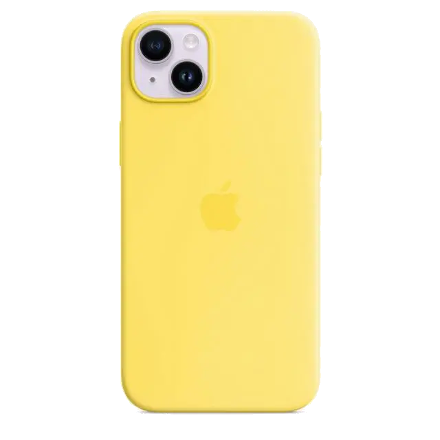 Apple MQUC3ZM/A iPhone 14 Plus Silicone Case with MagSafe Canary Yellow (SEASONAL 2023, 194253727644