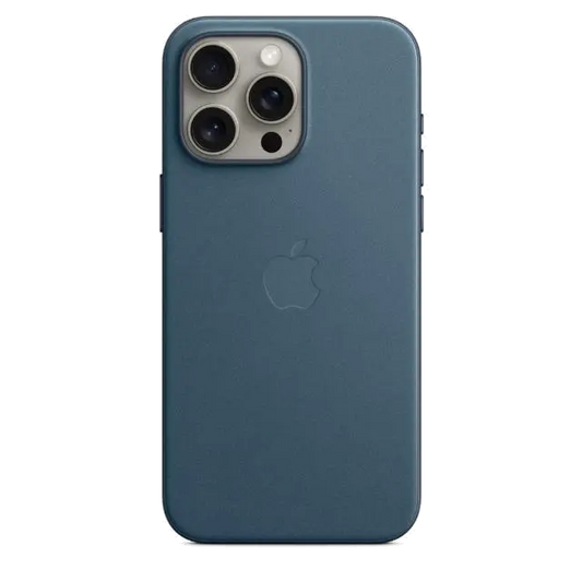 Apple MT4Y3ZM/A iPhone 15 Pro Max FineWoven Case w MagSafe Pacific Blue, 194253945932