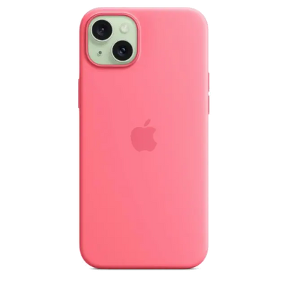 Apple MWN93ZM/A iPhone 15 Silicone Case with MagSafe Pink, 195949505508