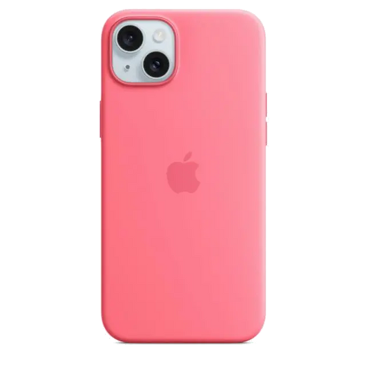 Apple MWN93ZM/A iPhone 15 Silicone Case with MagSafe Pink, 195949505508