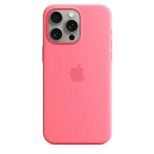 Apple MWNN3ZM/A iPhone 15 Pro Max Silicone Case with MagSafe Pink, 195949505744