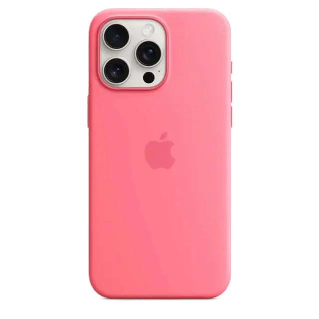 Apple MWNN3ZM/A iPhone 15 Pro Max Silicone Case with MagSafe Pink, 195949505744