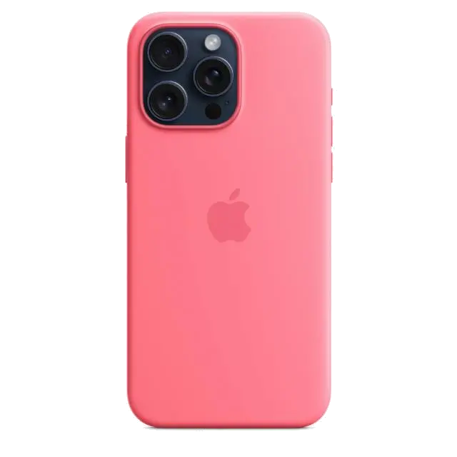 Apple MWNN3ZM/A iPhone 15 Pro Max Silicone Case with MagSafe Pink, 195949505744