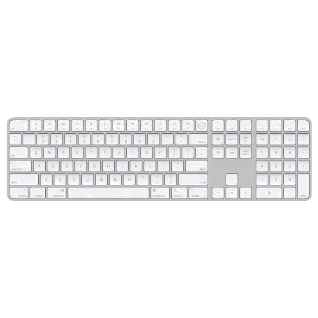 Apple MK2C3RO/A Magic Keyboard (2021) w Touch ID and Numeric Keypad Romanian, 194252544266