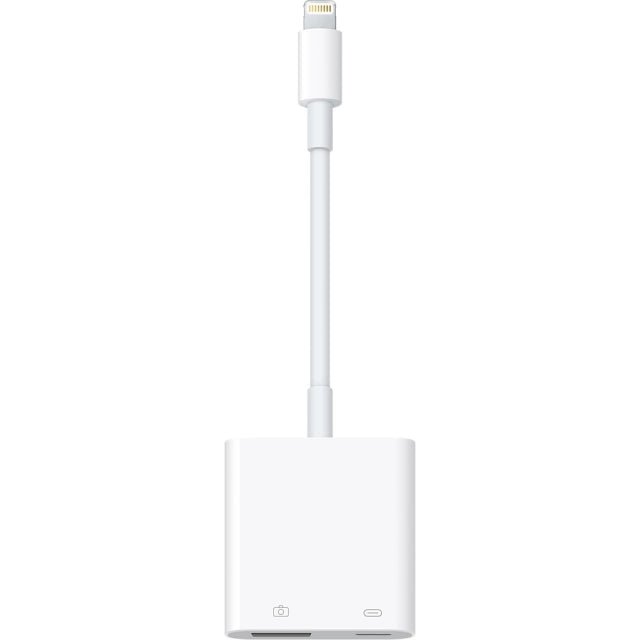 Apple MK0W2ZM/A Lightning to USB3 Camera Adapter, 888462314565