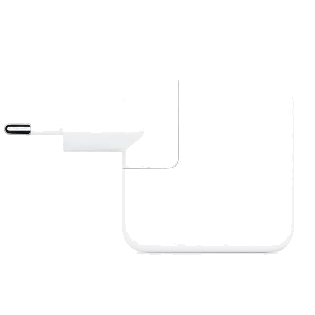 Apple MY1W2ZM/A USB-C Power Adapter 30W, 190199796898