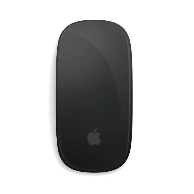 Apple MMMQ3ZM/A Magic Mouse (2022)- Black Multi-Touch Surface, 194252917930