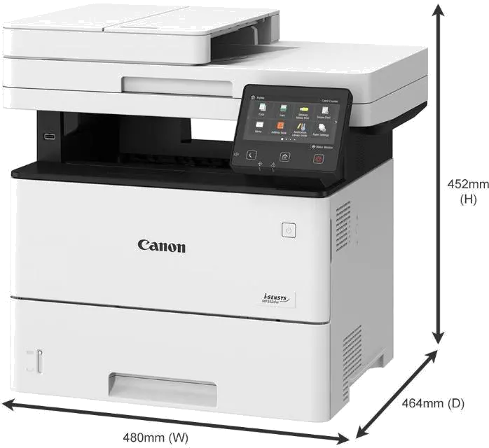 Canon 5160C011AA MF552DW Multifunctional laser monocrom A4 Print Copy Scan Duplex 43ppm, 4549292186451