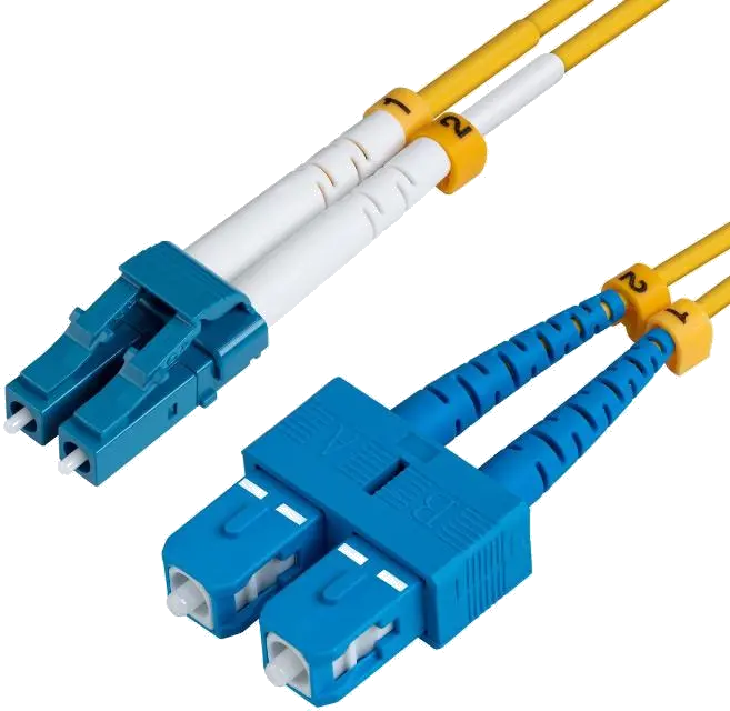 MicroConnect FIB421010 Patch cord fibra optica 10m LC/UPC-SC/UPC OS2 SM Duplex LSZH OD: 2mm 0.3db, 7331990075284