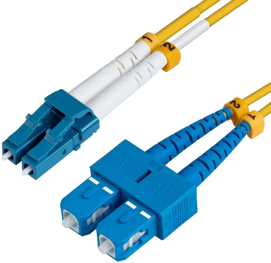 MicroConnect FIB421010 Patch cord fibra optica 10m LC/UPC-SC/UPC OS2 SM Duplex LSZH OD: 2mm 0.3db, 7331990075284