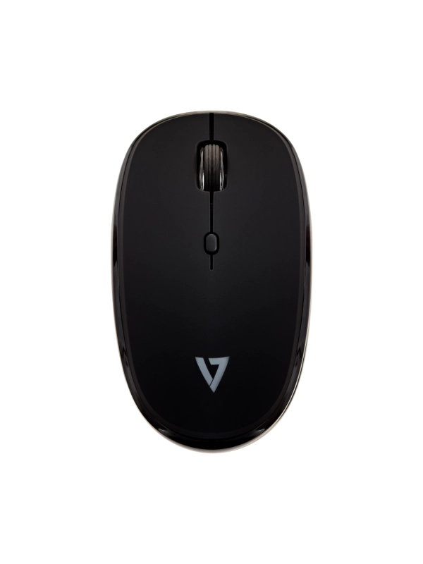 V7 MW550BT Mouse wireless / Bluetooth, 4 butoane, ultra silentios, 800/1200/1600 dpi, negru, 662919107388