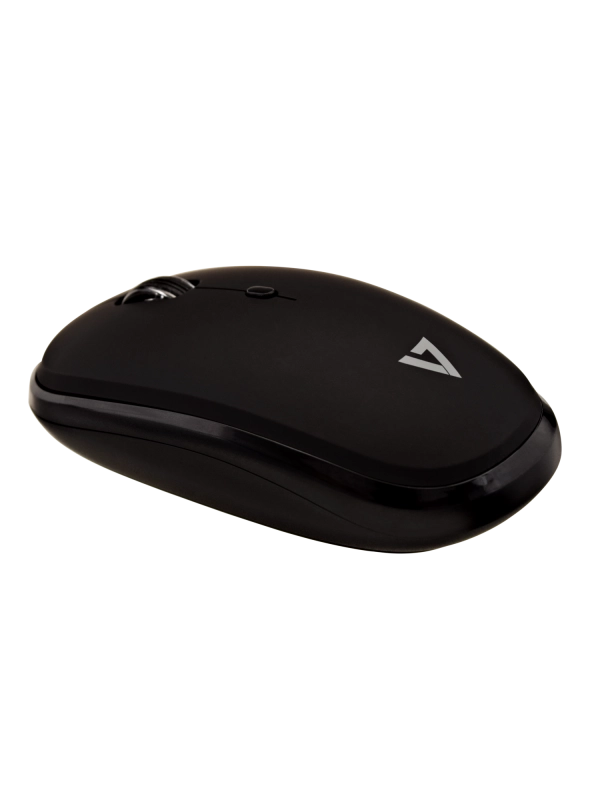 V7 MW550BT Mouse wireless / Bluetooth, 4 butoane, ultra silentios, 800/1200/1600 dpi, negru, 662919107388