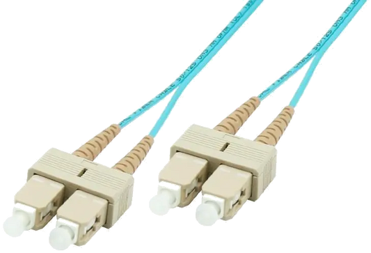 MicroConnect FIB222003 Patch cord fibra optica 3m SC/UPC-SC/UPC OM3 MM Duplex LSZH OD: 2mm, 0.3dB, 7331990076878